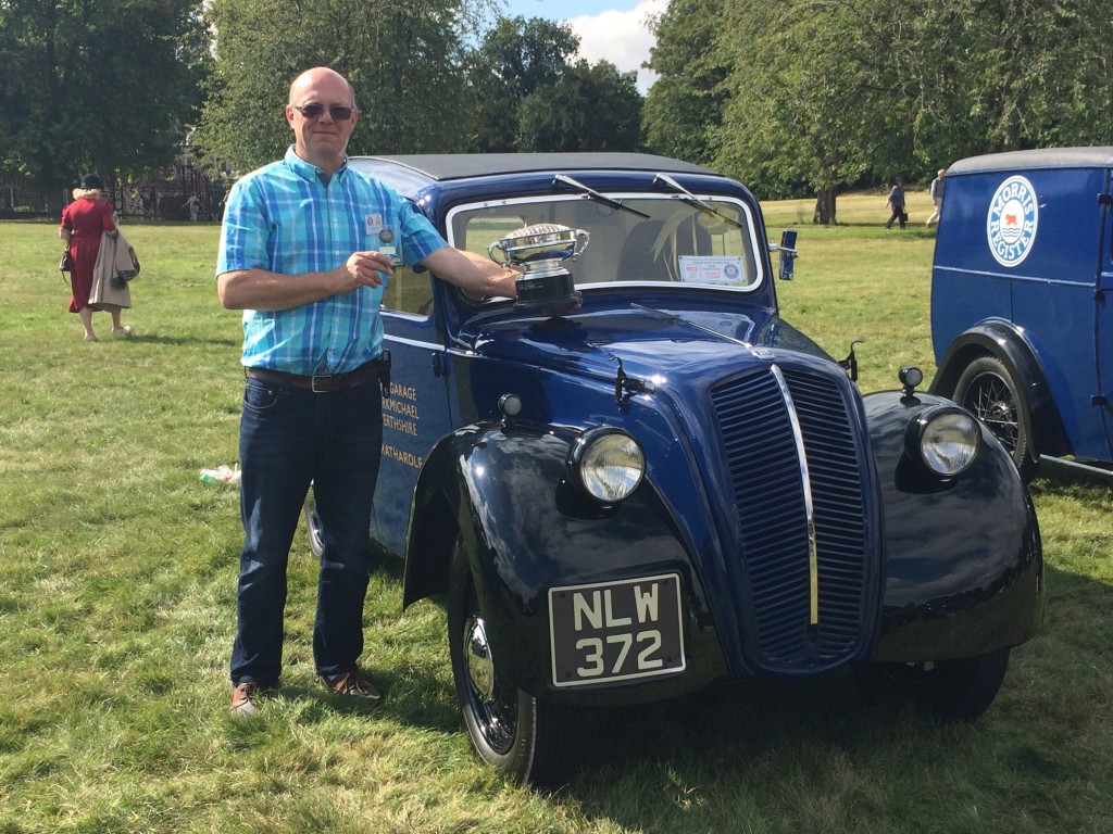 Morris Z Van - Trophy winner at the Morris Register Annual Rally 2016